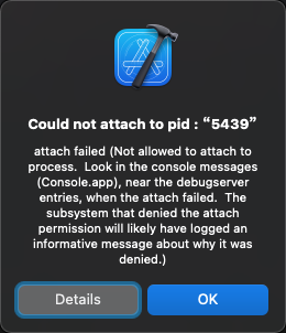 xcode_not_allowed_attach