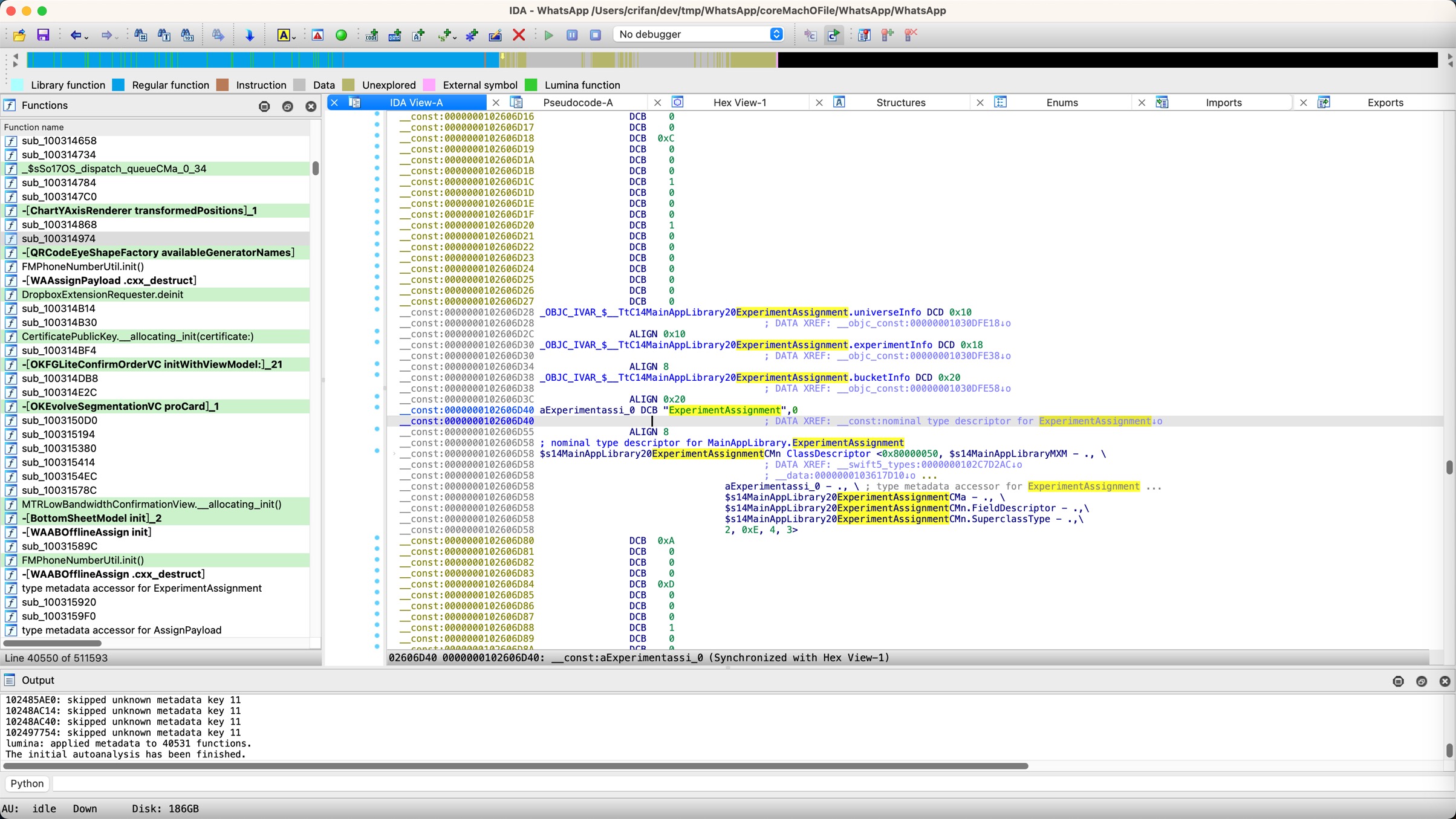 experimentassignment_definition